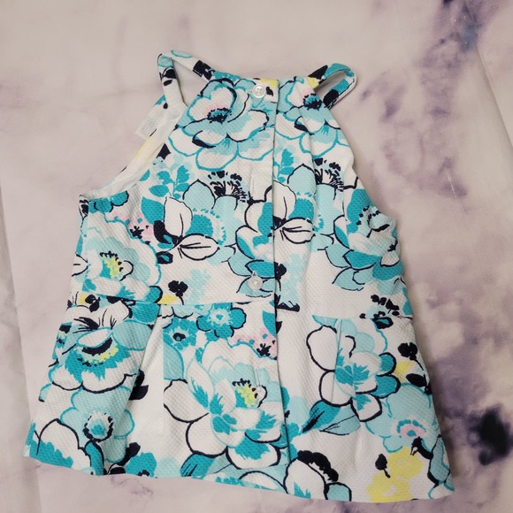 Janie and Jack Shoreline Club Floral Top - Picture 3 of 3